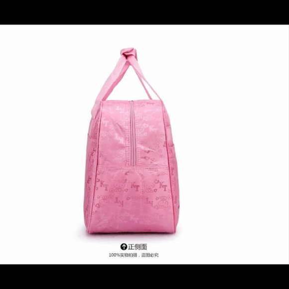 Sanrio Hello Kitty  Fashion Pink Tote Bags, Women's Cartoon 17 x 8 x 12.5" #511 - Picture 6 of 9